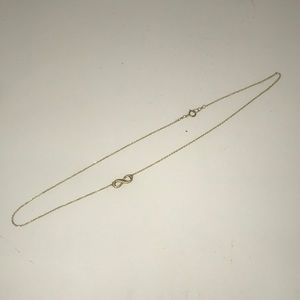 Gold Infinity Necklace